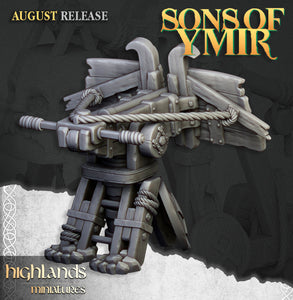 Aegean Elves Ballista  by Highlands Miniatures