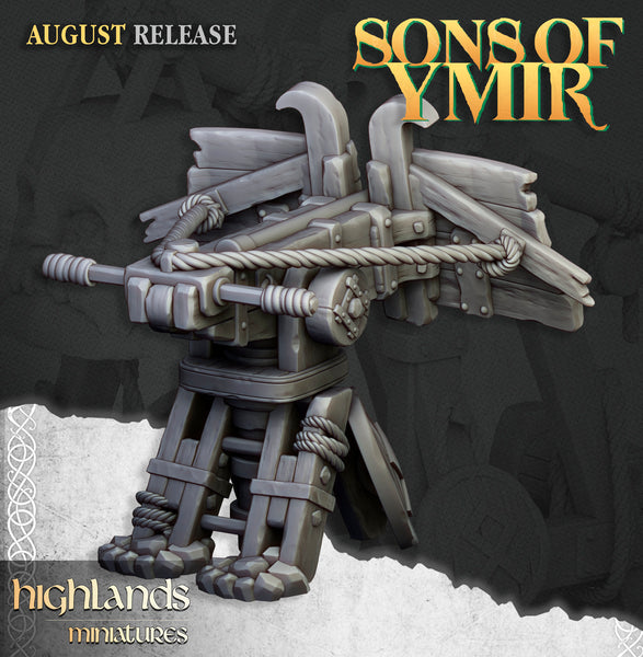 Aegean Elves Ballista  by Highlands Miniatures