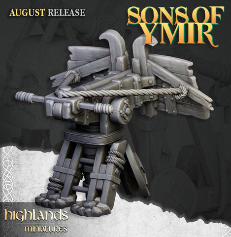 Aegean Elves Ballista  by Highlands Miniatures