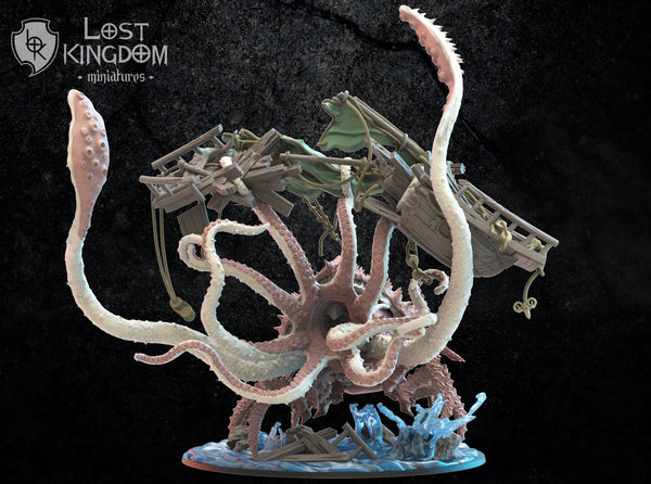 Night Elfs Akkorokamui, Sea Swallower By Lost Kingdoms