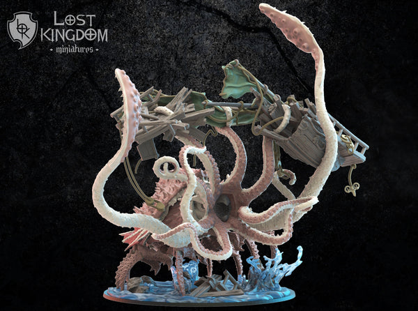 Night Elfs Akkorokamui, Sea Swallower By Lost Kingdoms