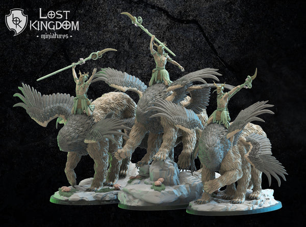 Mori Elves Kumakuro/Hundun Riders By Lost Kingdoms