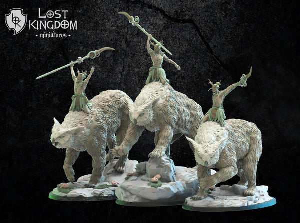 Mori Elves Kumakuro/Hundun Riders By Lost Kingdoms