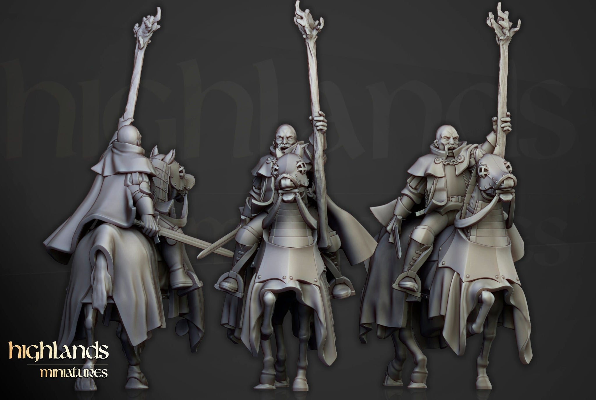Battle Wizard by Highlands Miniatures