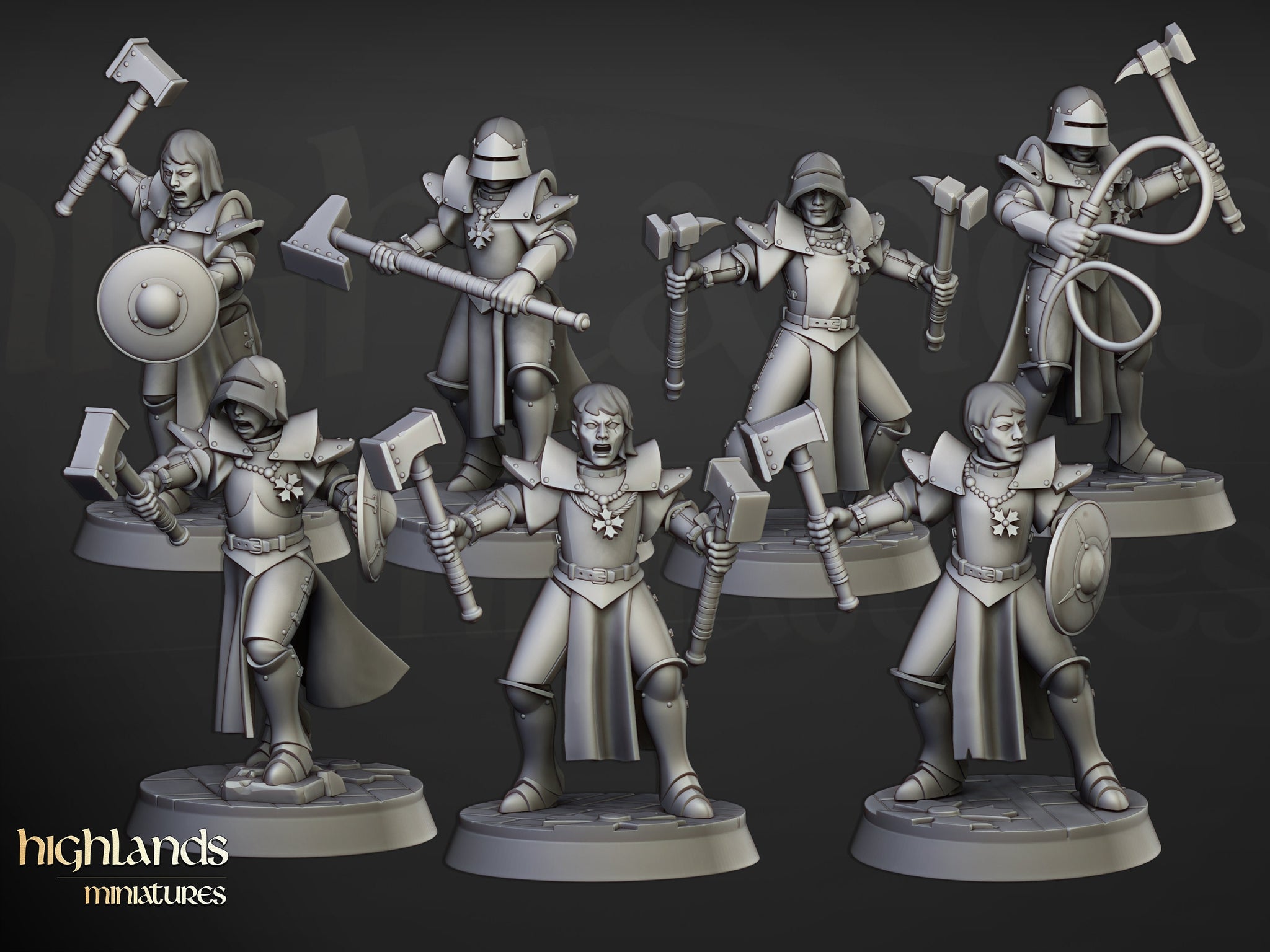 Sisters of Saint Helena Veterans Unit by Highlands Miniatures