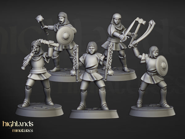 Sisters of Saint Helena - Young Sisters Unit by Highlands Miniatures