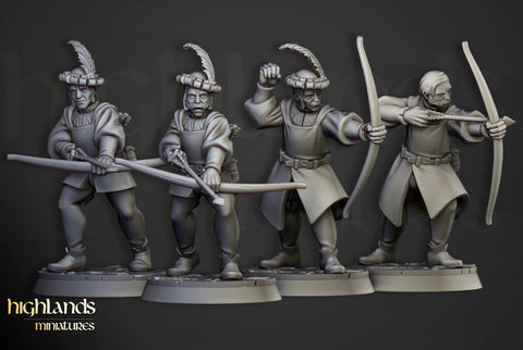 Sunland Empire - Imperial Bowmen Unit by Highlands Miniatures