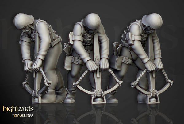 Sunland Empire - Imperial Crossbowmen Unit by Highlands Miniatures