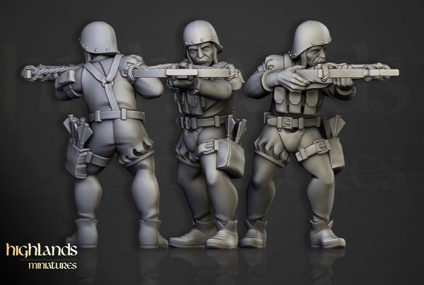 Sunland Empire - Imperial Crossbowmen Unit by Highlands Miniatures