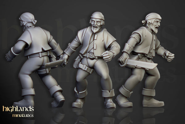 Sunland Empire - Militia Unit by Highlands Miniatures