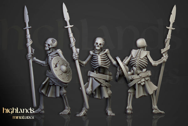 Spectres of Transilvanya - Skeleton Warriors by Highlands Miniatures