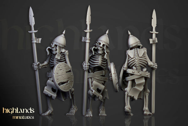 Spectres of Transilvanya - Skeleton Warriors by Highlands Miniatures