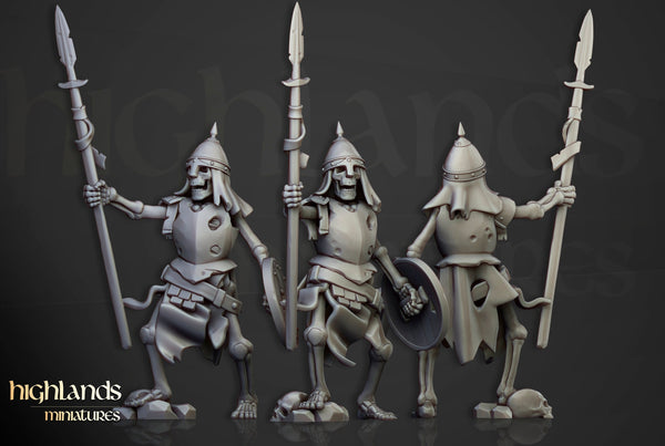 Spectres of Transilvanya - Skeleton Warriors by Highlands Miniatures