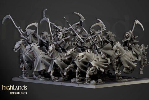 Spectres of Transilvanya  - Spectral Cavalry unit  by Highlands Miniatures
