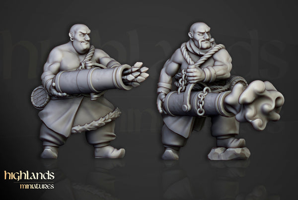 Khazarian Gunners Unit by Highlands Miniatures