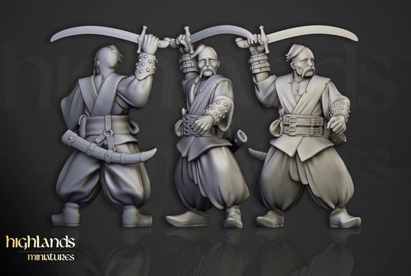 Harbor Cossacks  Unit by Highlands Miniatures