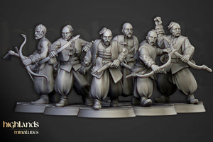 Harbor Cossacks Bowmen Unit by Highlands Miniatures