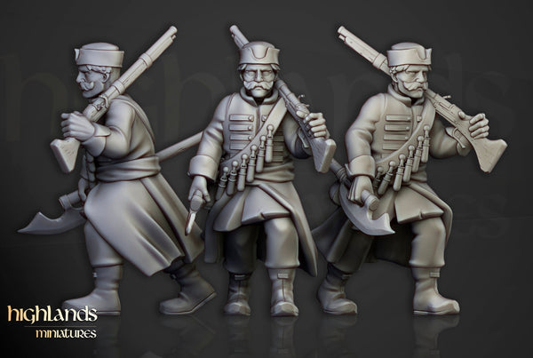 Harbor Streltsy Unit by Highlands Miniatures
