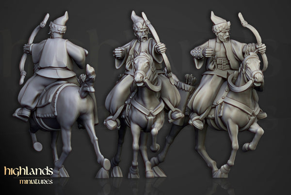 Cossack Light Cavalry Unit  by Highlands Miniatures