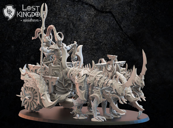 Night Elfs on Kyoryu Chariot Riders By Lost Kingdoms