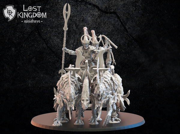 Night Elfs on Kyoryu Chariot Riders By Lost Kingdoms