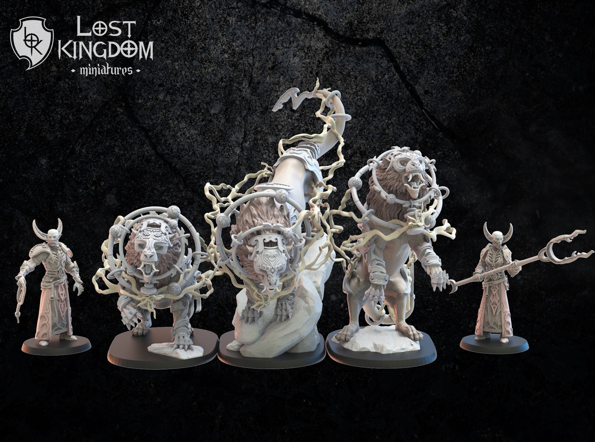 Night Elfs Raijus and Slavers By Lost Kingdoms