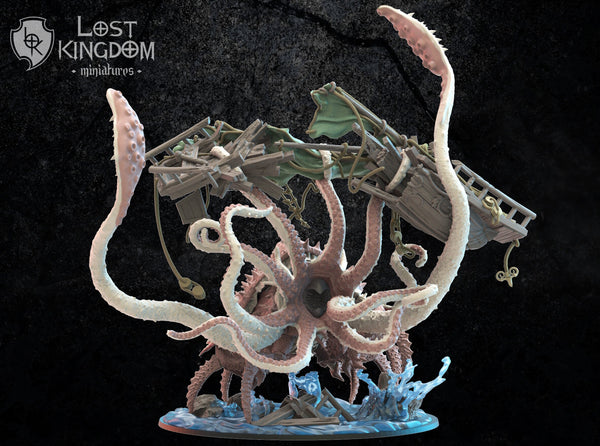 Night Elfs Akkorokamui, Sea Swallower By Lost Kingdoms