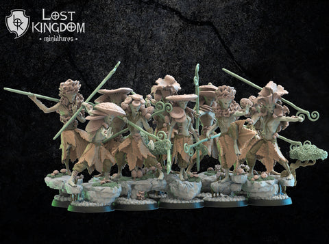 Mori Elves Shaolin Kodamas By Lost Kingdoms