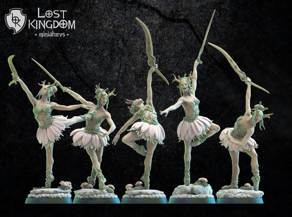 Mori Elves Bareetachi Dancers  By Lost Kingdoms
