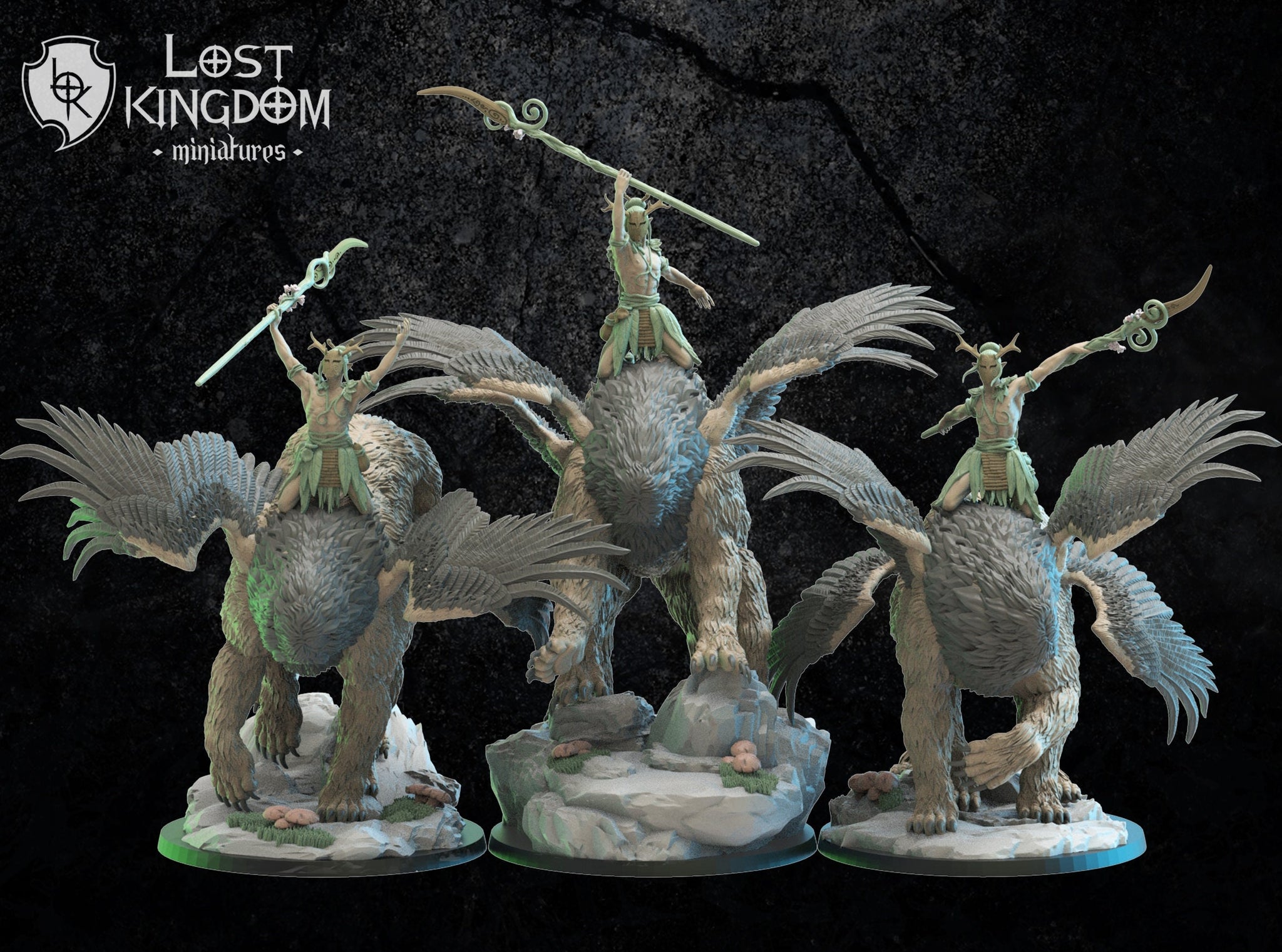 Mori Elves Kumakuro/Hundun Riders By Lost Kingdoms
