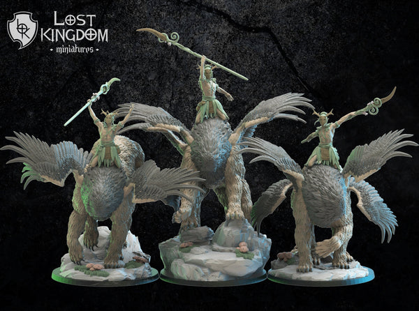 Mori Elves Kumakuro/Hundun Riders By Lost Kingdoms