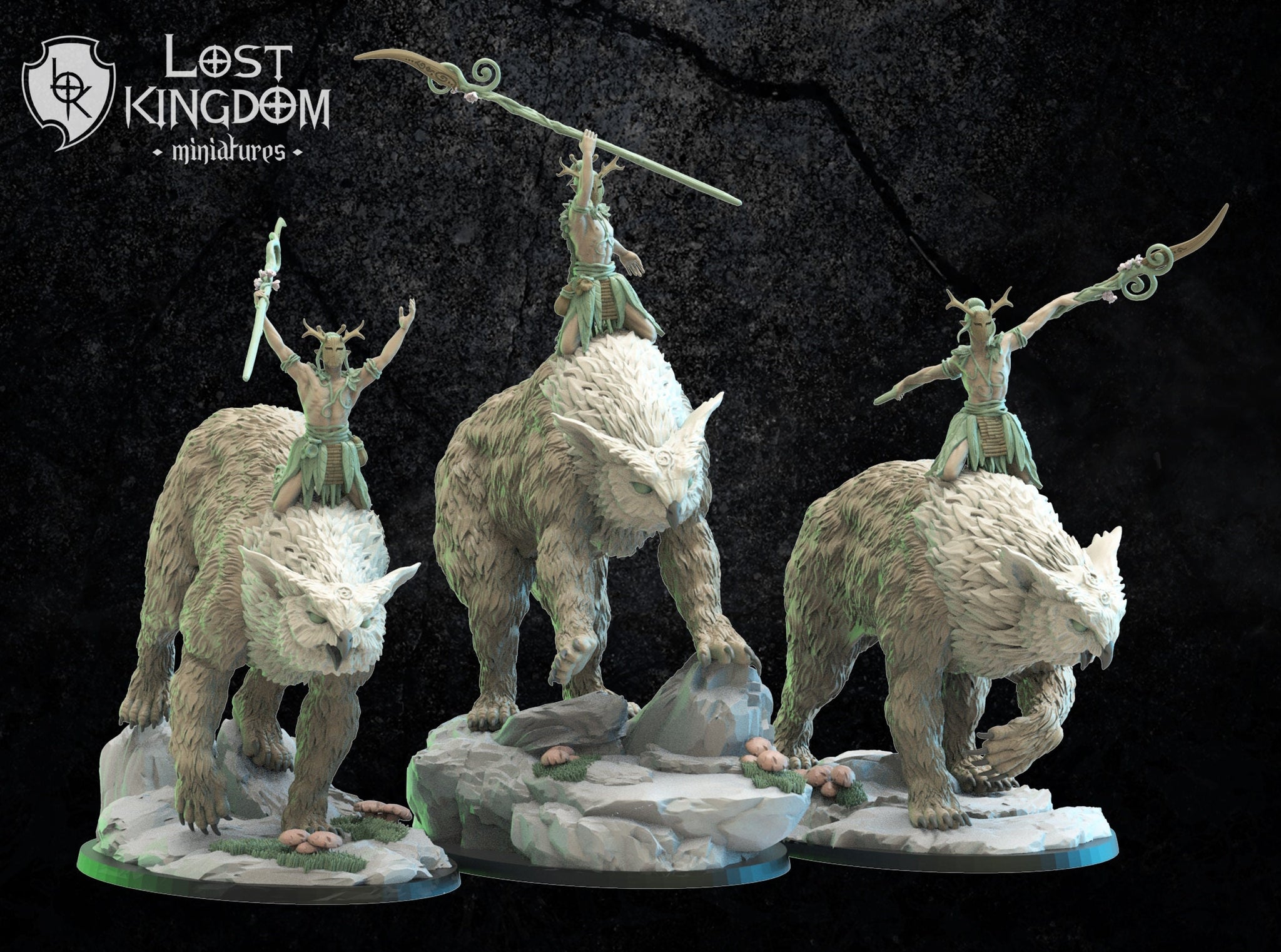 Mori Elves Kumakuro/Hundun Riders By Lost Kingdoms