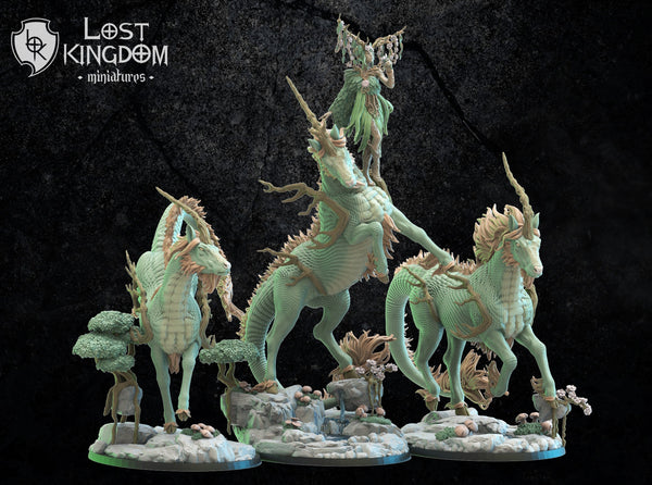Mori Elves  Kazumi, Kirin Queen By Lost Kingdoms