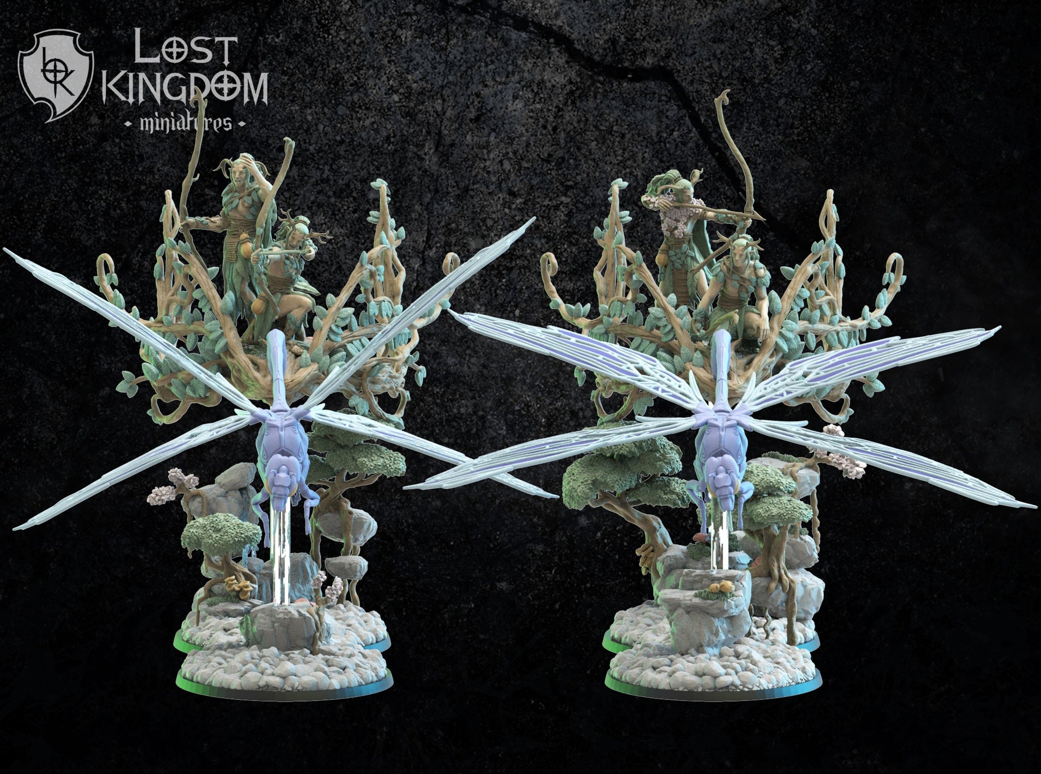 Mori Elves Tonbo Chariots By Lost Kingdoms