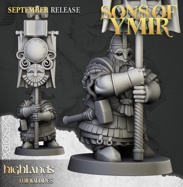 Sons of Ymir - Dwarven Kingsguard  Unit by Highlands Miniatures