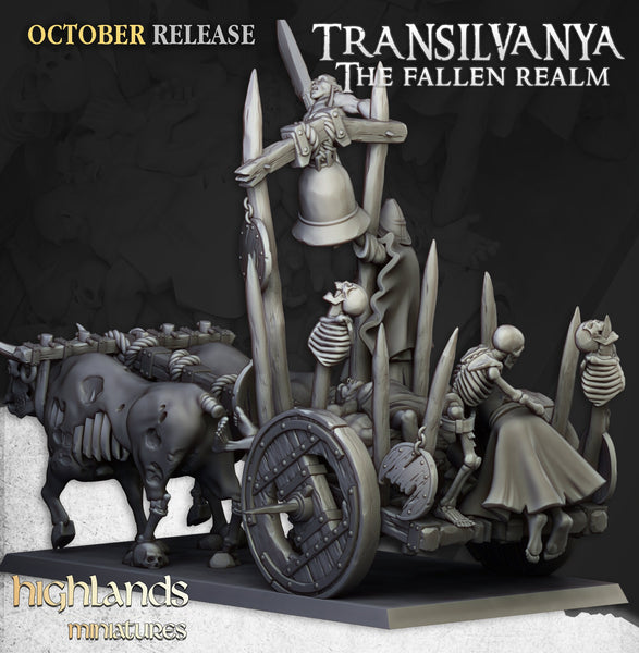 Spectres of Transilvanya - Corpse Cart  Highlands Miniatures