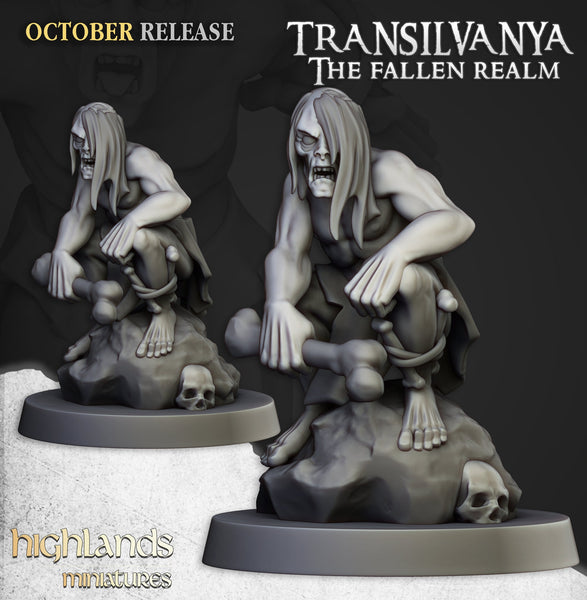 Spectres of Transilvanya -Ghouls  by Highlands Miniatures