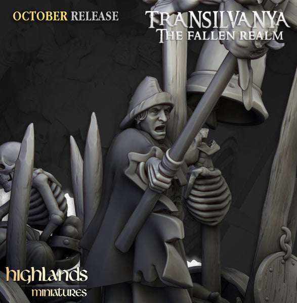 Spectres of Transilvanya - Corpse Cart  Highlands Miniatures