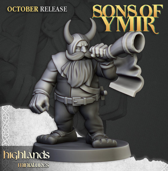 Sons of Ymir - Dwarven Pikemen Unit by Highlands Miniatures