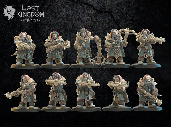 Dwarves of Niavellir - Armbrøst Guard By  Lost Kingdom Miniatures