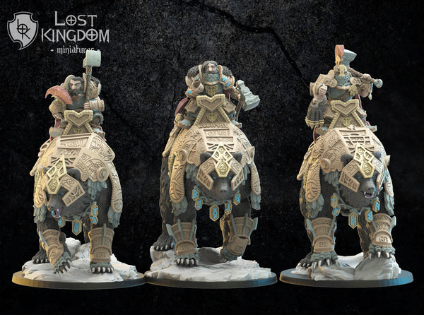 Dwarves of Niavellir - Bjørn Knights By  Lost Kingdom Miniatures