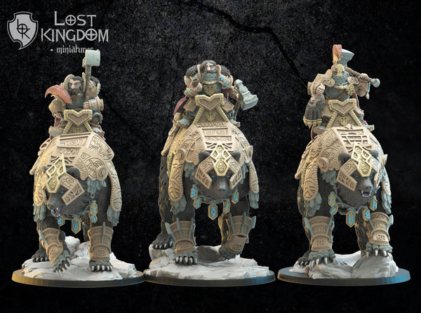 Dwarves of Niavellir - Bjørn Knights By  Lost Kingdom Miniatures