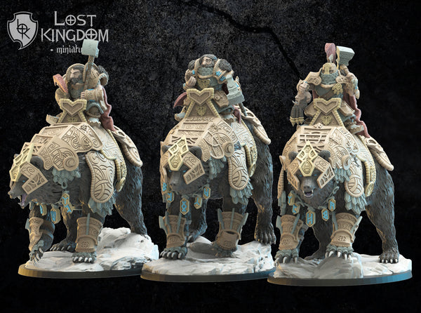 Dwarves of Niavellir - Bjørn Knights By  Lost Kingdom Miniatures