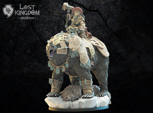 Dwarves of Niavellir - Bofarr, Bjørn Commander By  Lost Kingdom Miniatures