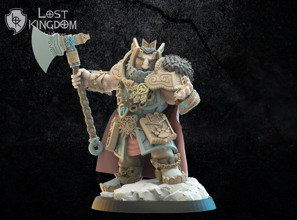 Dwarves of Niavellir - Thordin, One Eye  By Lost Kingdom Miniatures