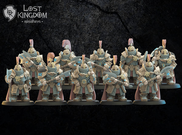 Dwarves of Niavellir - Magyabor Guard By  Lost Kingdom Miniatures
