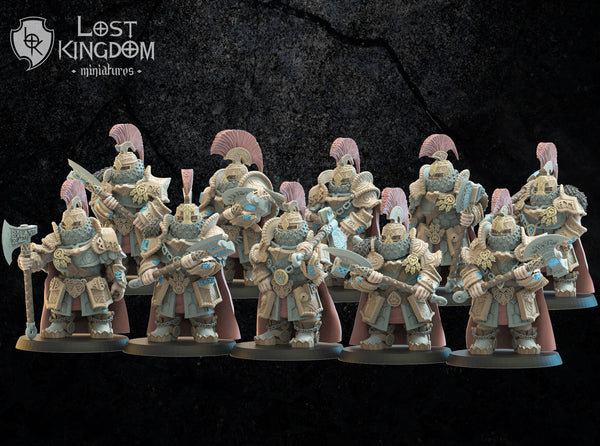 Dwarves of Niavellir - Magyabor Guard By  Lost Kingdom Miniatures