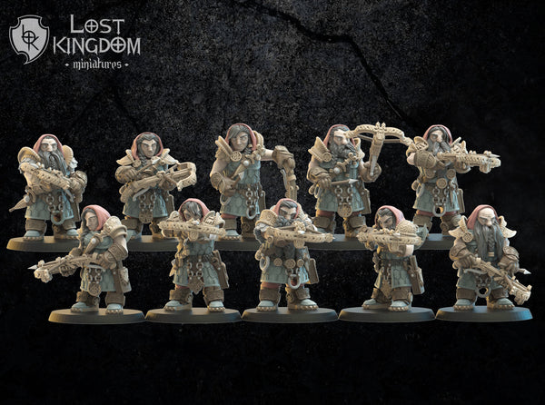 Dwarves of Niavellir - Armbrøst Guard By  Lost Kingdom Miniatures