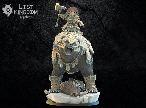 Dwarves of Niavellir - Bofarr, Bjørn Commander By  Lost Kingdom Miniatures
