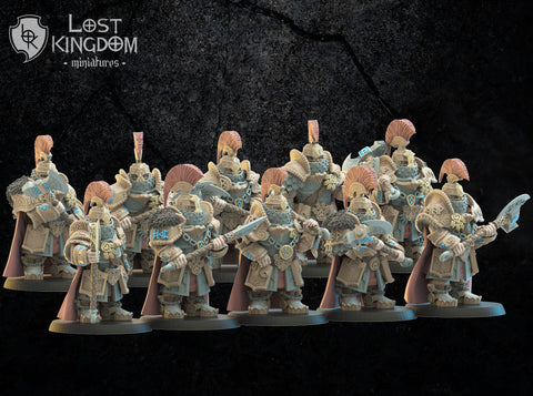 Dwarves of Niavellir - Magyabor Guard By  Lost Kingdom Miniatures